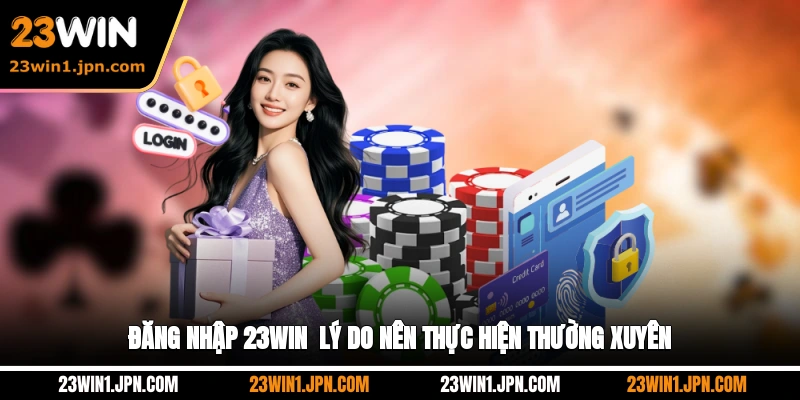 Đăng nhập 23WIN - Lý do nên thực hiện thường xuyên