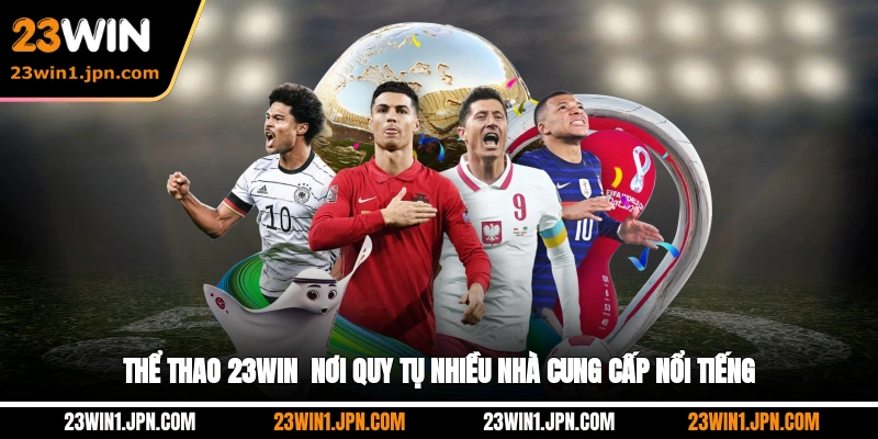 Thể thao 23WIN - Nơi quy tụ nhiều nhà cung cấp nổi tiếng